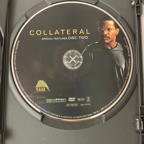 Collateral (DVD, 2004, 2-Disc Set) - Picture 3 of 4